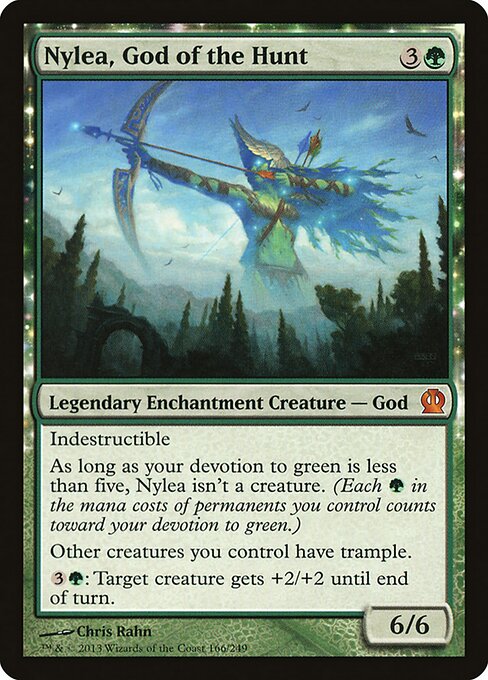 Nylea, God of the Hunt - Theros - 166