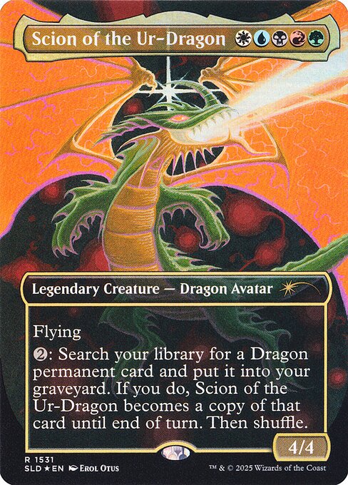 Scion of the Ur-Dragon - Secret Lair Drop - 1531