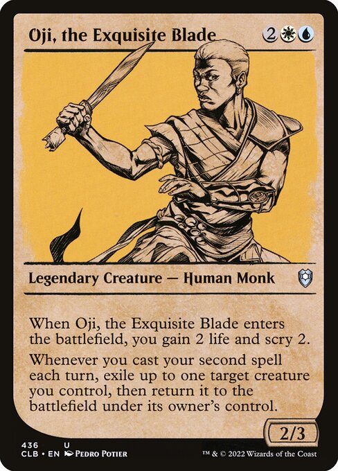 Oji, the Exquisite Blade - Commander Legends: Battle for Baldur's Gate - 436