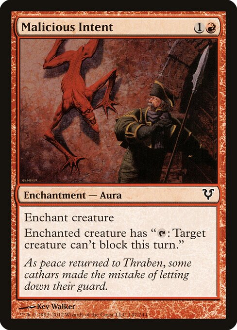 Malicious Intent - Avacyn Restored - 147