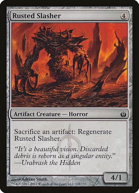 Rusted Slasher - Mirrodin Besieged - 128