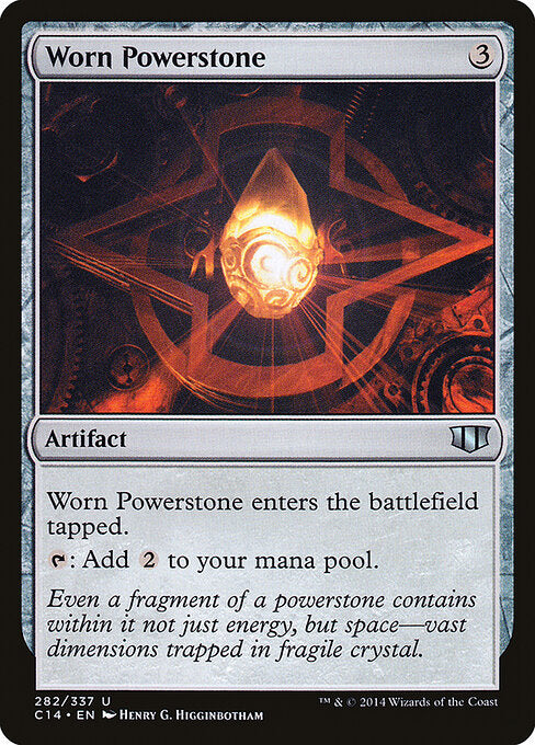 Worn Powerstone - Commander 2014 - 282