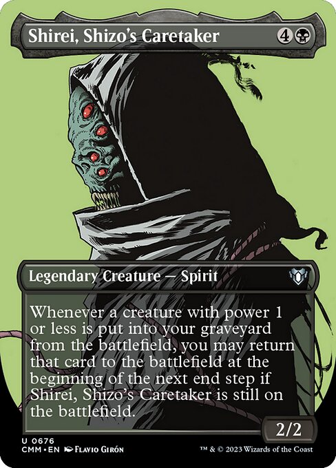 Shirei, Shizo's Caretaker - Commander Masters - 676