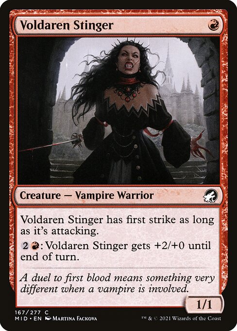 Voldaren Stinger - Innistrad: Midnight Hunt - 167