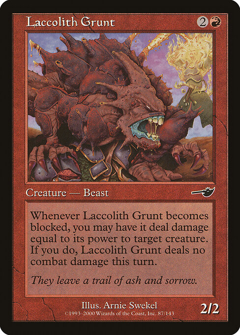 Laccolith Grunt - Nemesis - 87