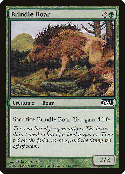 Brindle Boar - Magic 2011 - 166