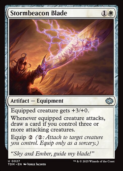 Stormbeacon Blade - Tarkir: Dragonstorm - 27