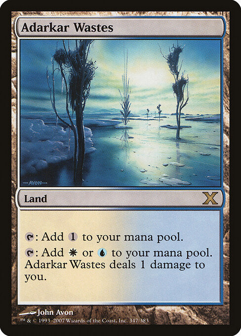 Adarkar Wastes - Tenth Edition - 347