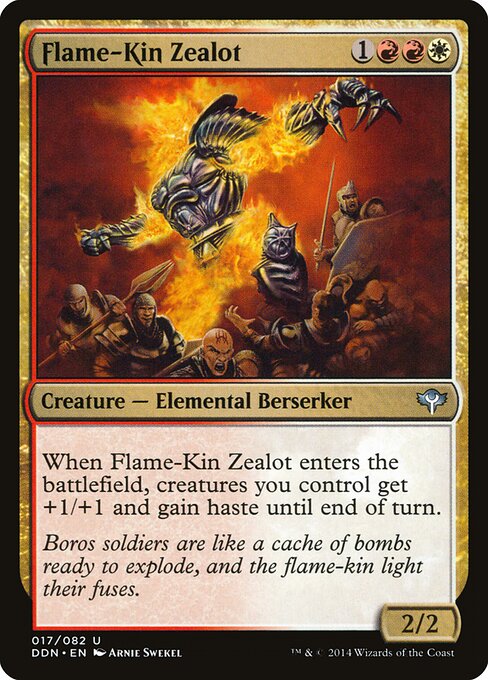Flame-Kin Zealot - Duel Decks: Speed vs. Cunning - 17