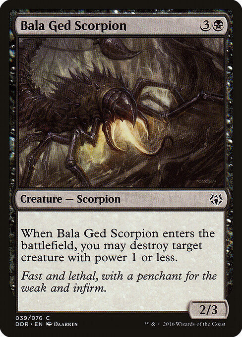 Bala Ged Scorpion - Duel Decks: Nissa vs. Ob Nixilis - 39