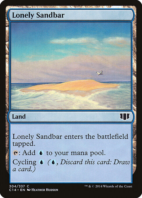 Lonely Sandbar - Commander 2014 - 304