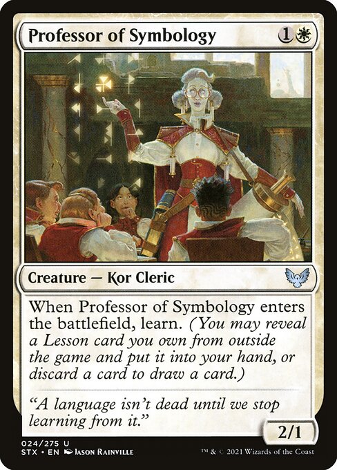 Professor of Symbology - Strixhaven: School of Mages - 24