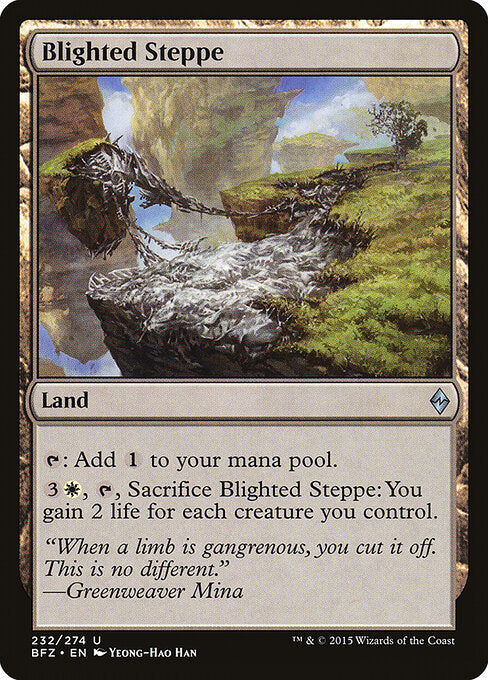 Blighted Steppe - Battle for Zendikar - 232