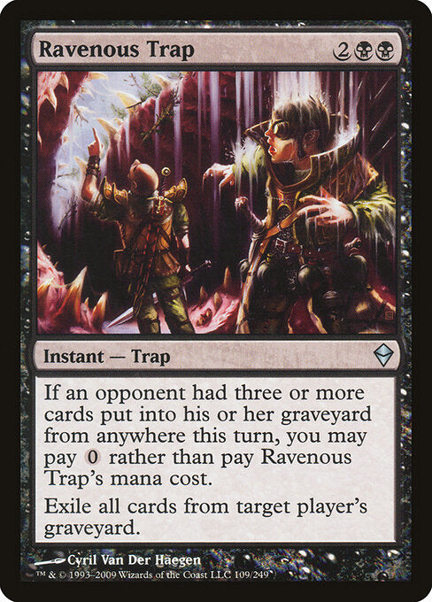 Ravenous Trap - Zendikar - 109