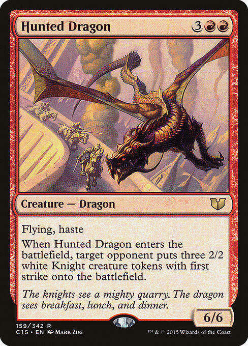 Hunted Dragon - Commander 2015 - 159