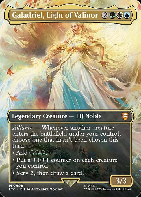 Galadriel, Light of Valinor - Tales of Middle-earth Commander - 498