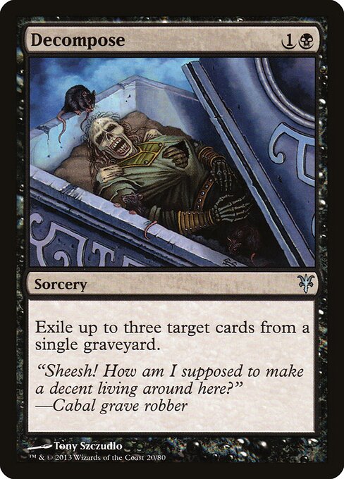 Decompose - Duel Decks: Sorin vs. Tibalt - 20