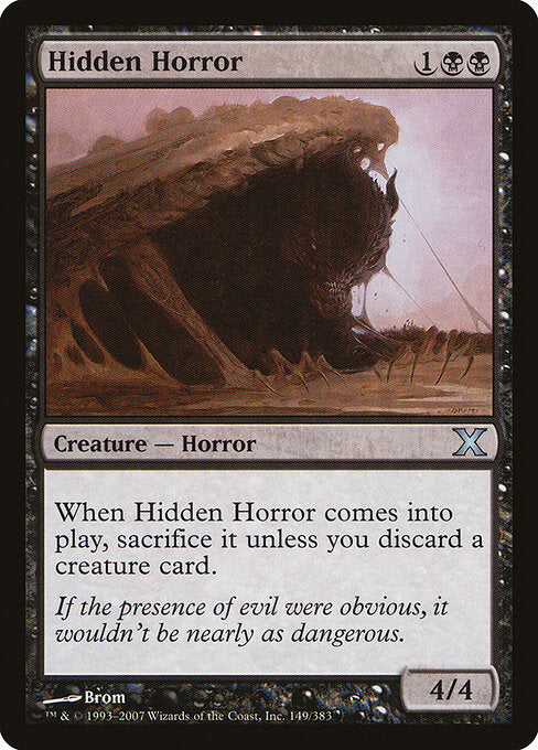 Hidden Horror - Tenth Edition - 149