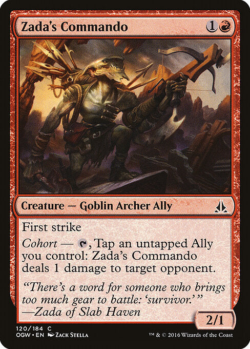 Zada's Commando - Oath of the Gatewatch - 120