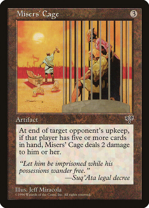 Misers' Cage - Mirage - 311