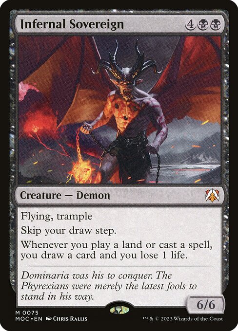 Infernal Sovereign - March of the Machine Commander - 75