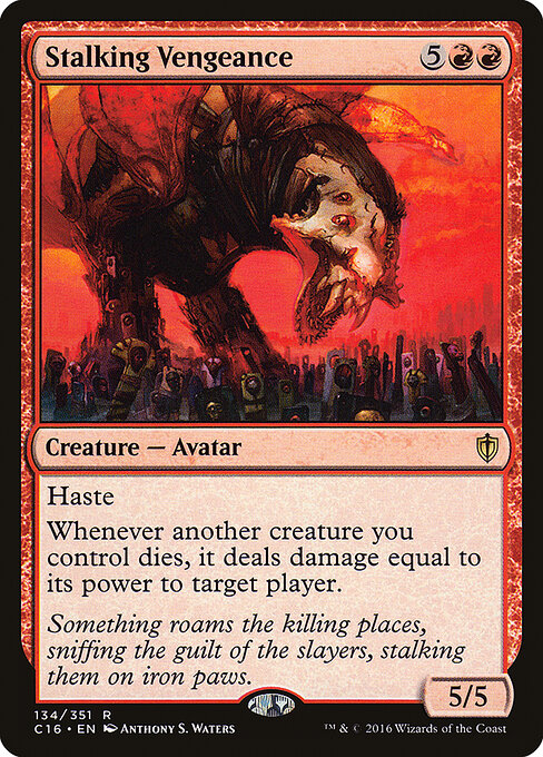 Stalking Vengeance - Commander 2016 - 134