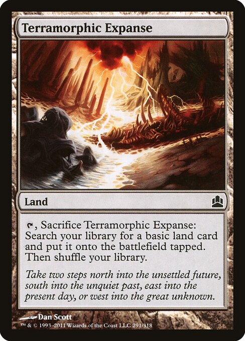 Terramorphic Expanse - Commander 2011 - 291