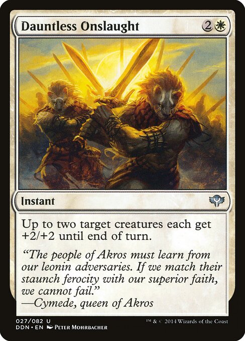 Dauntless Onslaught - Duel Decks: Speed vs. Cunning - 27