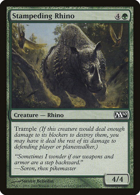 Stampeding Rhino - Magic 2010 - 204