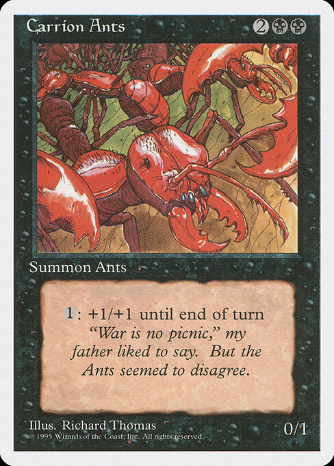 Carrion Ants - Fourth Edition - 125