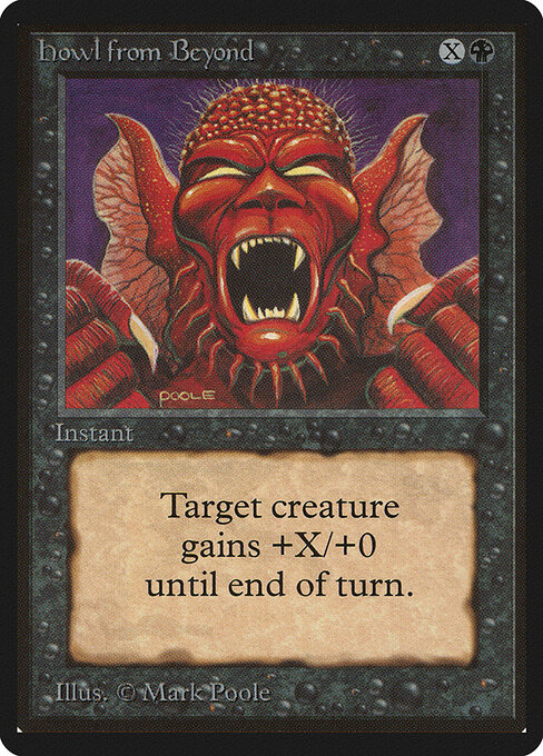 Howl from Beyond - Limited Edition Beta - 112