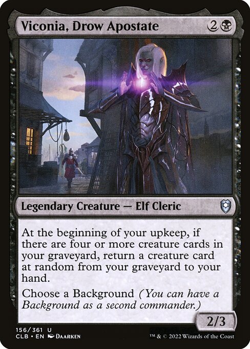 Viconia, Drow Apostate - Commander Legends: Battle for Baldur's Gate - 156