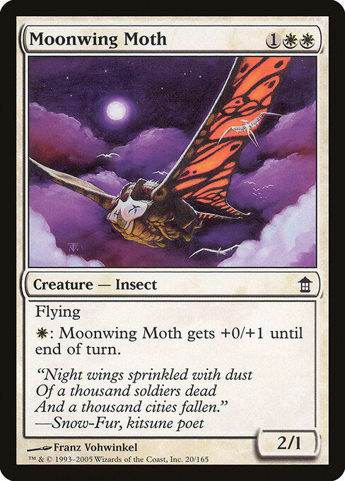 Moonwing Moth - Saviors of Kamigawa - 20
