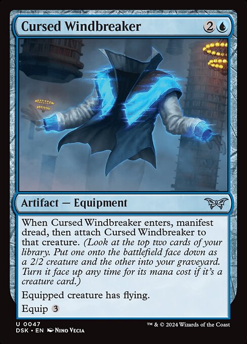 Cursed Windbreaker - Duskmourn: House of Horror - 47