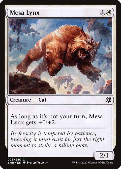 Mesa Lynx - Zendikar Rising - 28