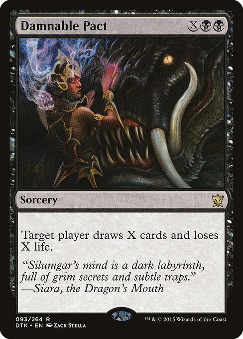 Damnable Pact - Dragons of Tarkir - 93