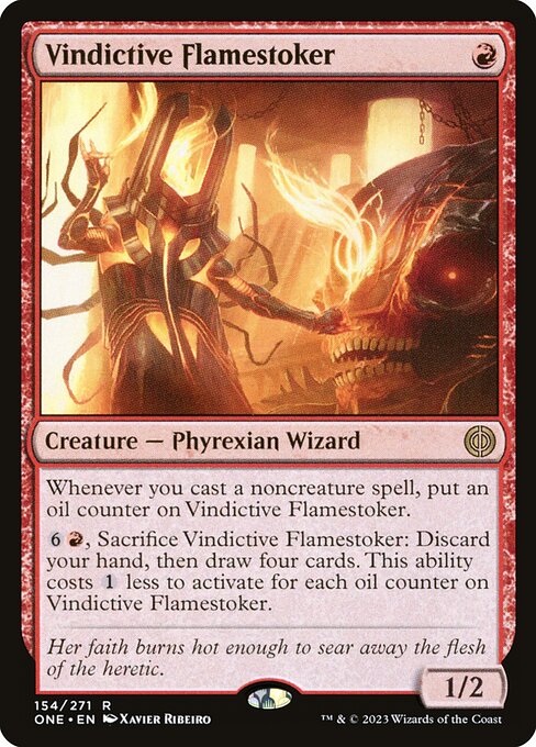 Vindictive Flamestoker - Phyrexia: All Will Be One - 154