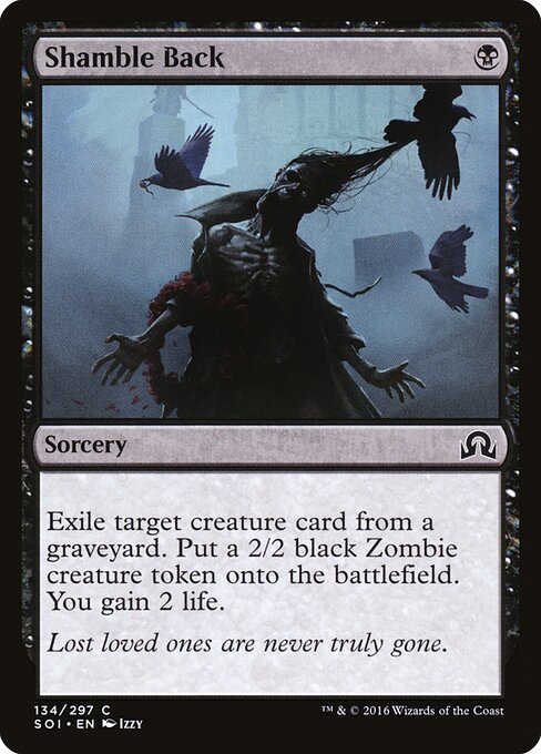 Shamble Back - Shadows over Innistrad - 134