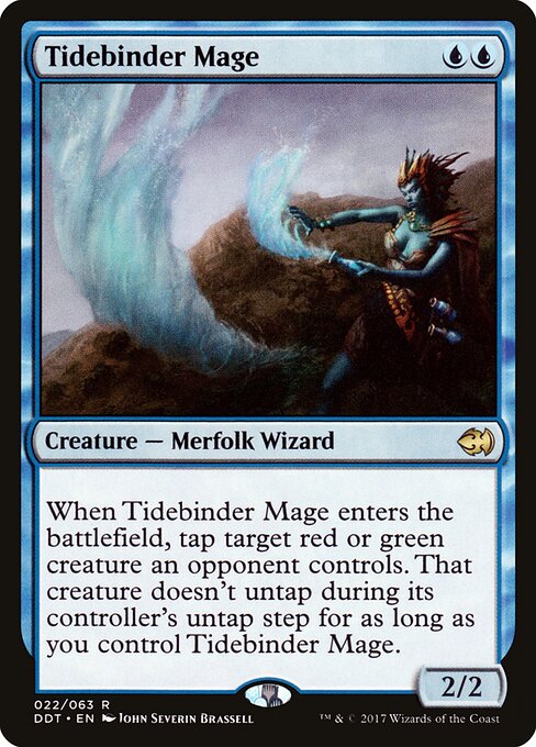 Tidebinder Mage - Duel Decks: Merfolk vs. Goblins - 22