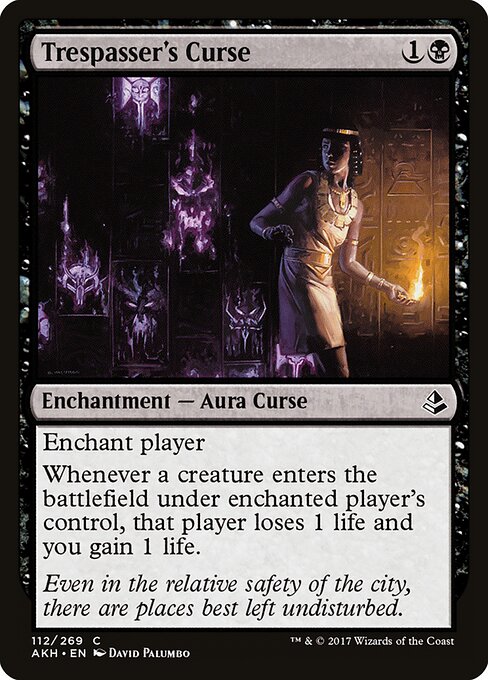 Trespasser's Curse - Amonkhet - 112
