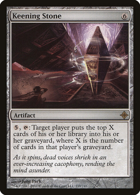Keening Stone - Rise of the Eldrazi - 219