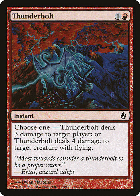 Thunderbolt - Premium Deck Series: Fire and Lightning - 19