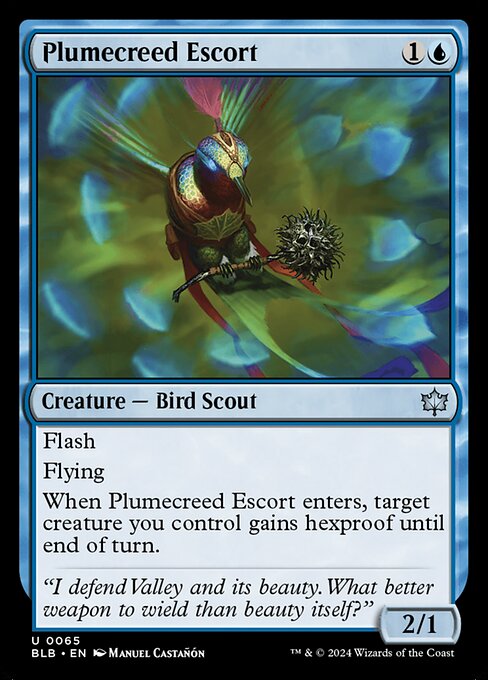 Plumecreed Escort - Bloomburrow - 65
