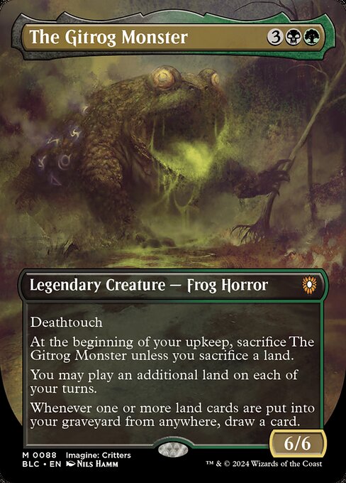 The Gitrog Monster - Bloomburrow Commander - 88