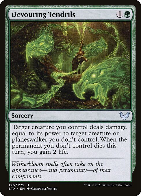 Devouring Tendrils - Strixhaven: School of Mages - 126