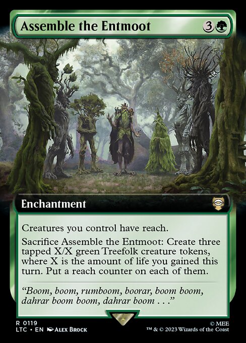 Assemble the Entmoot - Tales of Middle-earth Commander - 119