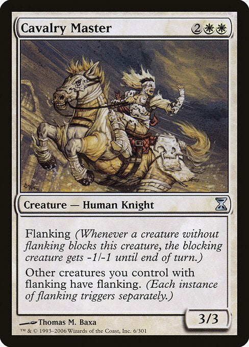 Cavalry Master - Time Spiral - 6