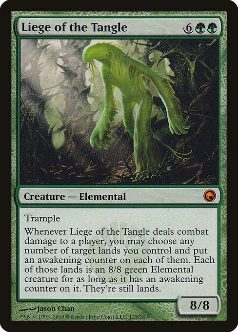 Liege of the Tangle - Scars of Mirrodin - 123