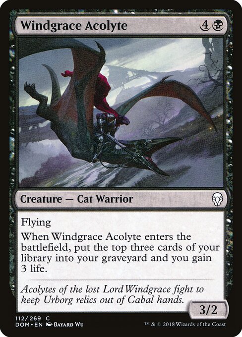 Windgrace Acolyte - Dominaria - 112
