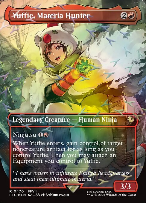 Yuffie, Materia Hunter - Final Fantasy Commander - 470